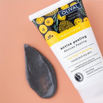 Olival Immortelle Active Peeling demachiant cu efect de peenling pentru ten gras și mixt - imagine 3